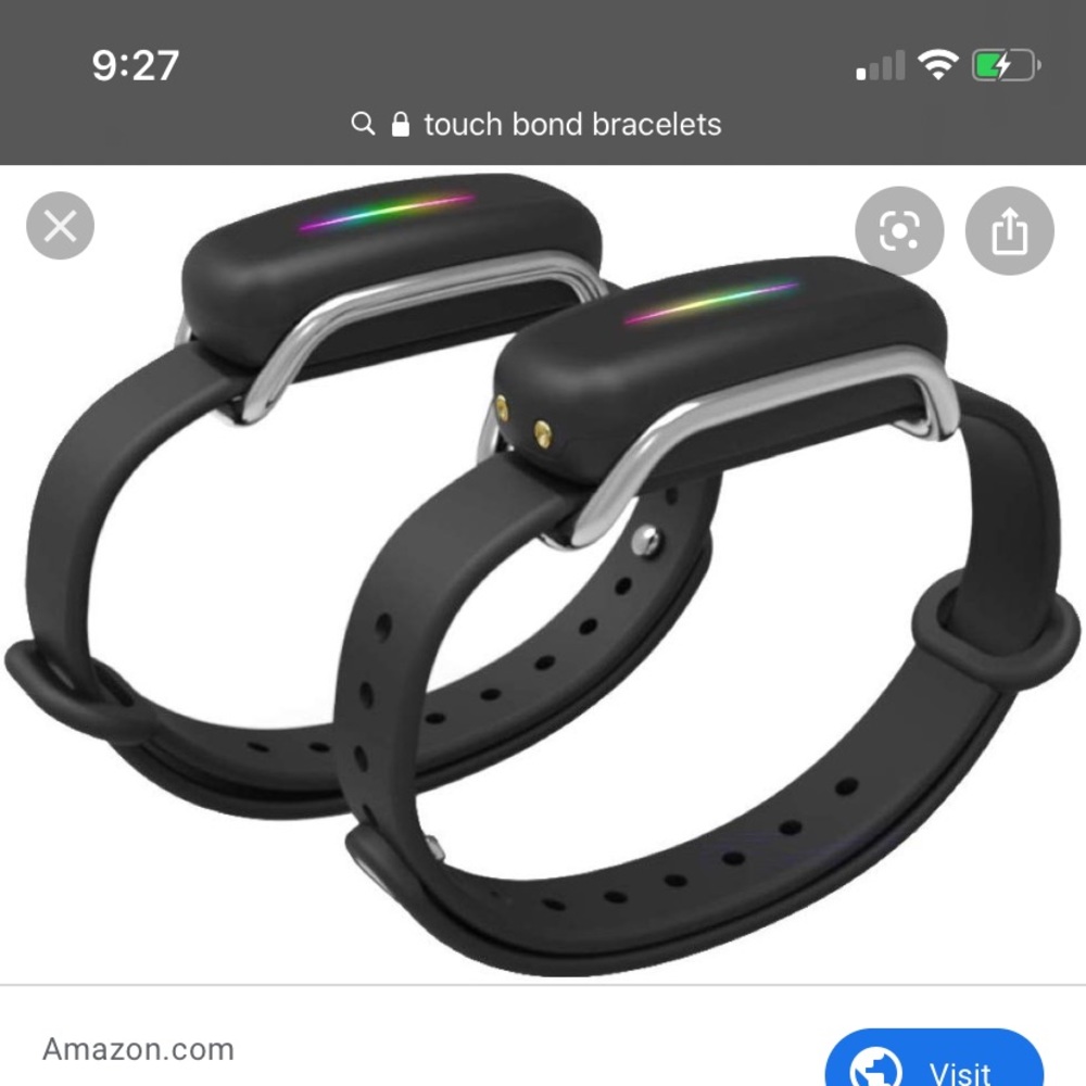 Touch bond bracelets